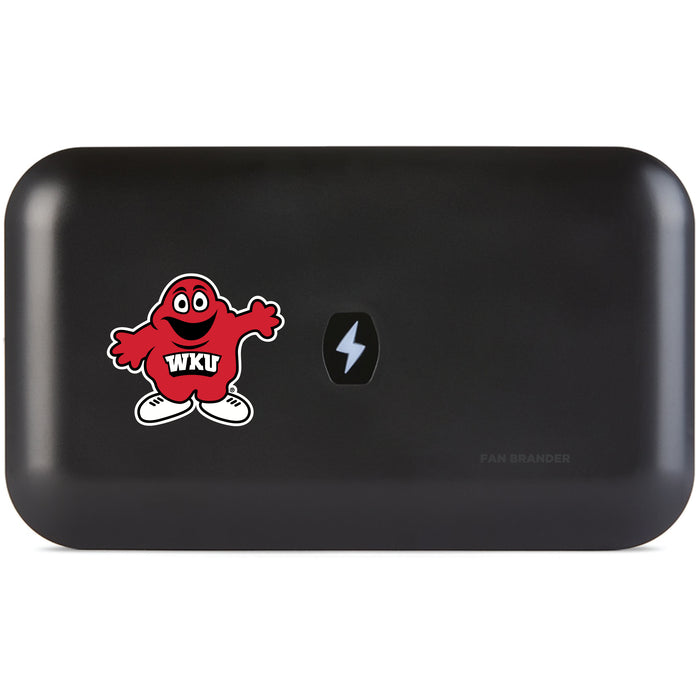 PhoneSoap UV Cleaner with Western Kentucky Hilltoppers Secondary Logo