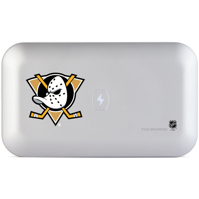 PhoneSoap UV Cleaner with Anaheim Ducks Secondary Logo