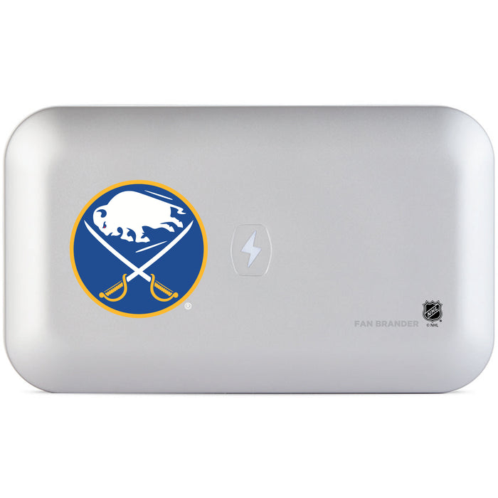 PhoneSoap UV Cleaner with Buffalo Sabres Primary Logo