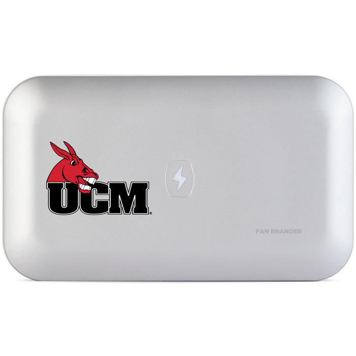 PhoneSoap UV Cleaner with Central Missouri Mules Primary Logo