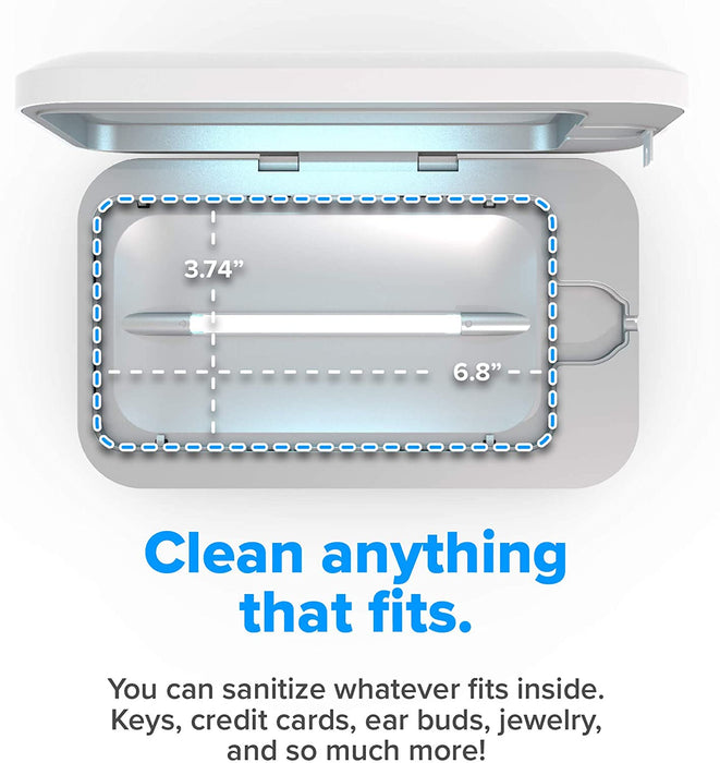 PhoneSoap UV Cleaner with Illinois Fighting Illini Secondary Logo