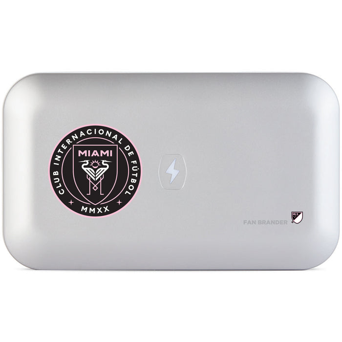 PhoneSoap UV Cleaner with Inter Miami CF Primary Logo