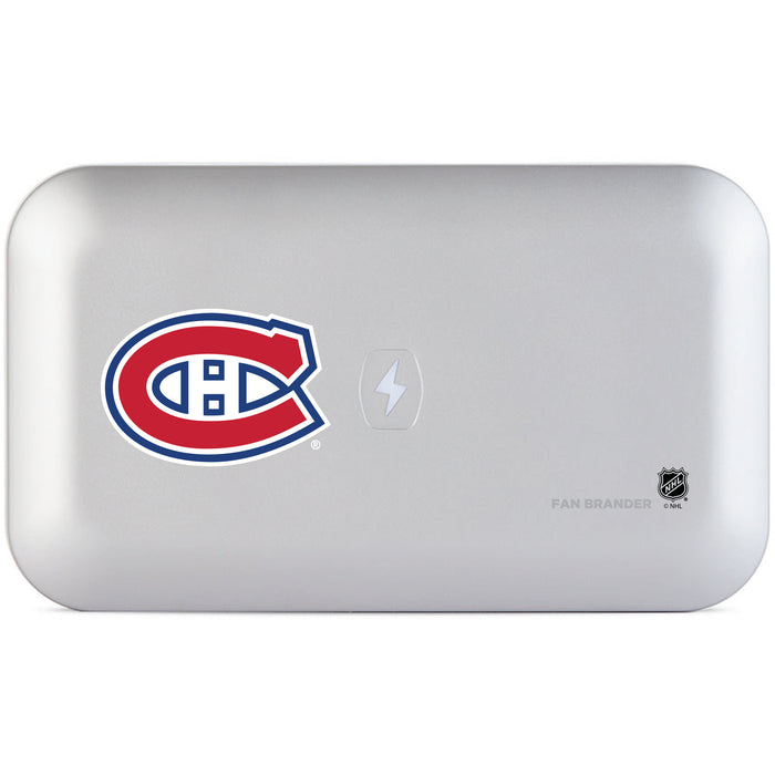 PhoneSoap UV Cleaner with Montreal Canadiens Primary Logo