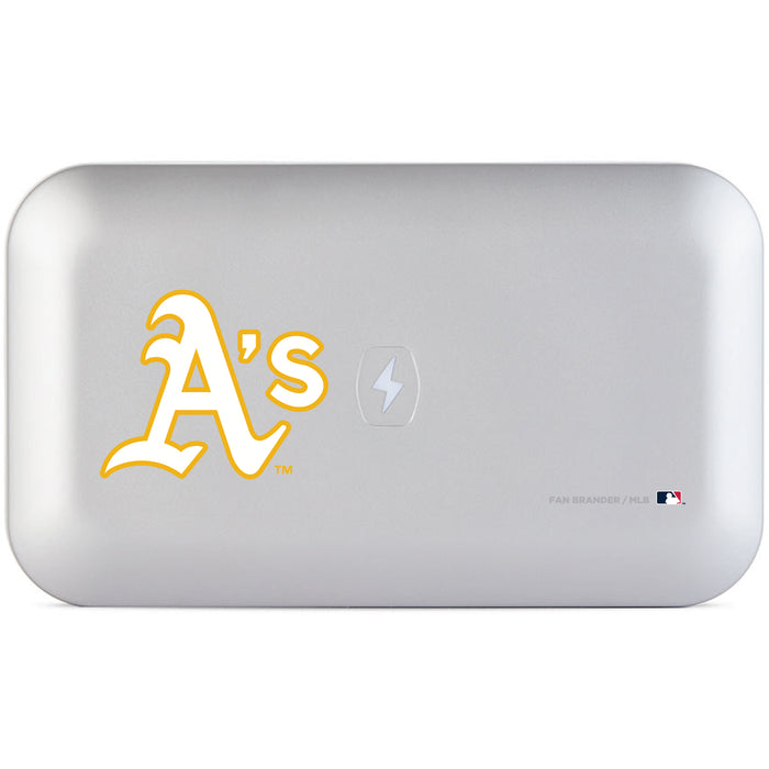 PhoneSoap UV Cleaner with Oakland Athletics Primary Logo