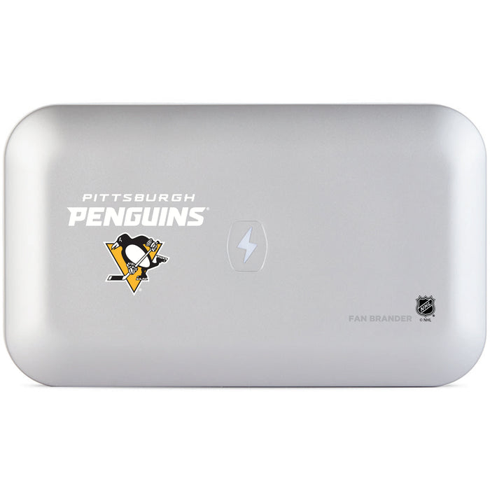PhoneSoap UV Cleaner with Pittsburgh Penguins Secondary Logo