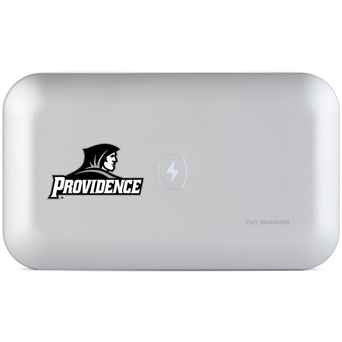 PhoneSoap UV Cleaner with Providence Friars Primary Logo