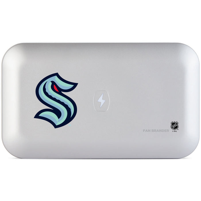 PhoneSoap UV Cleaner with Seattle Kraken Primary Logo