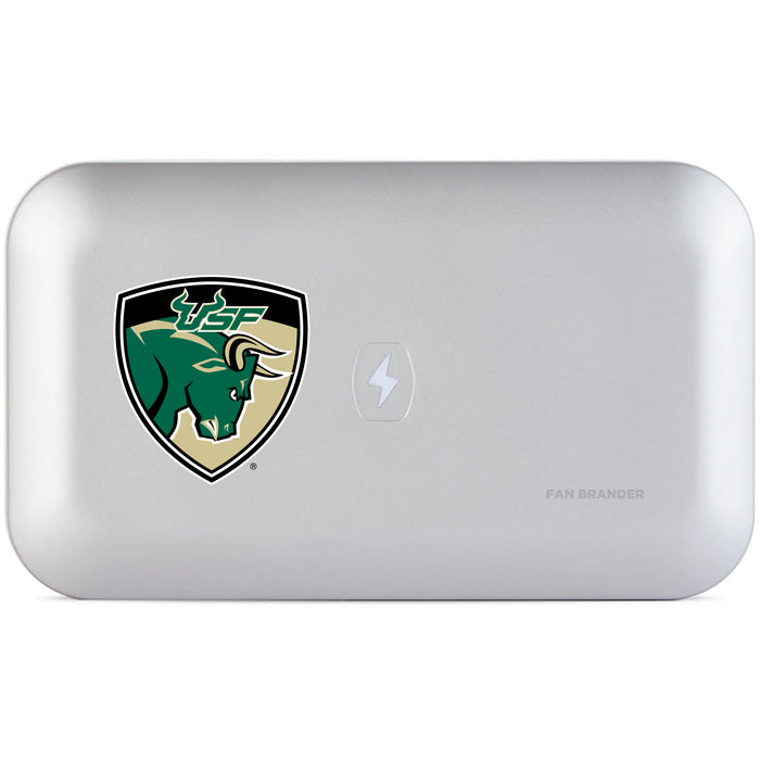 PhoneSoap UV Cleaner with South Florida Bulls Secondary Logo