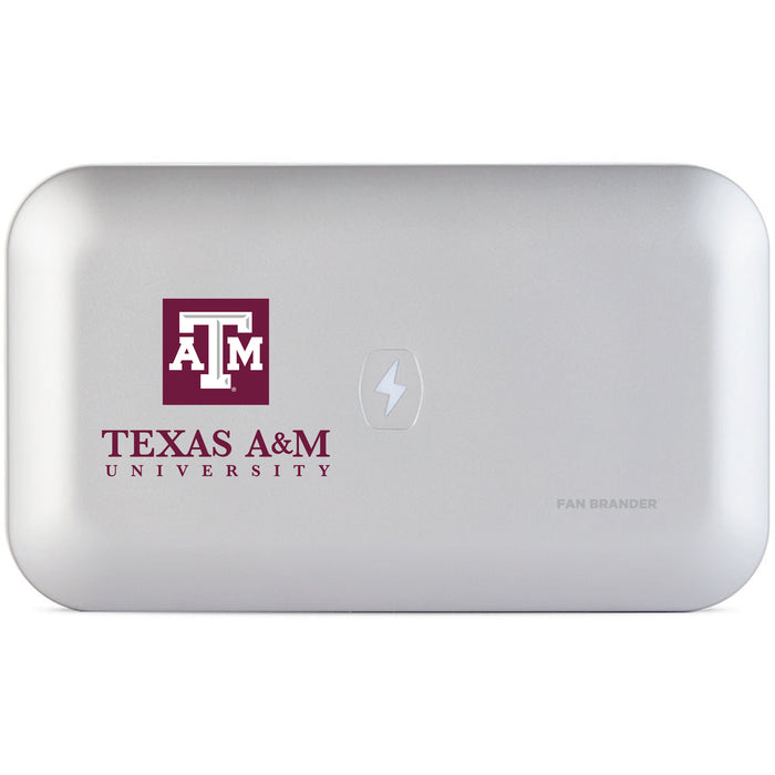 PhoneSoap UV Cleaner with Texas A&M Aggies Secondary Logo