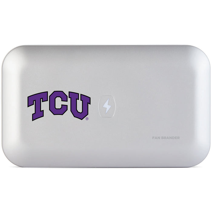 PhoneSoap UV Cleaner with Texas Christian University Horned Frogs Primary Logo