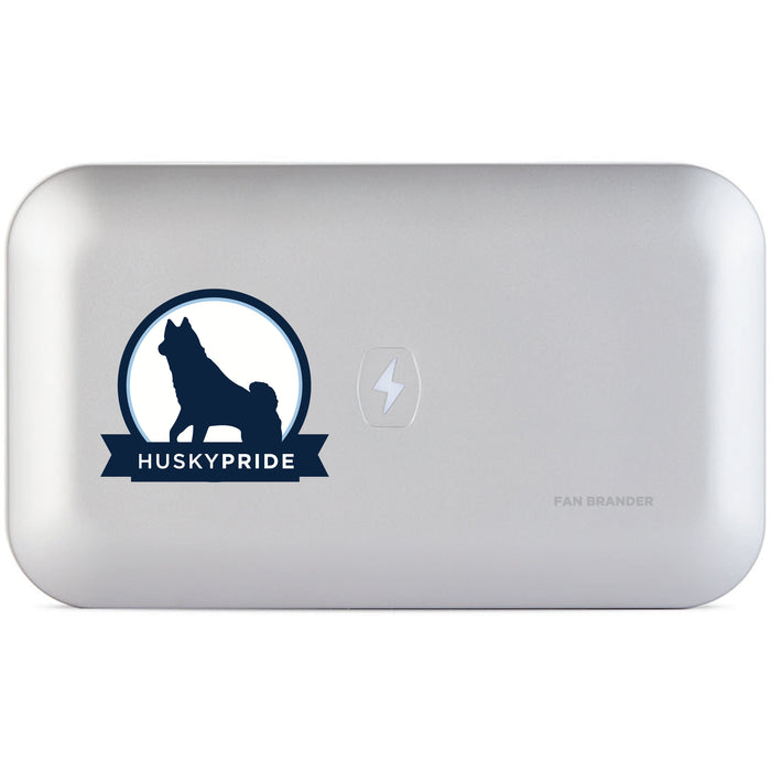 PhoneSoap UV Cleaner with Uconn Huskies Secondary Logo