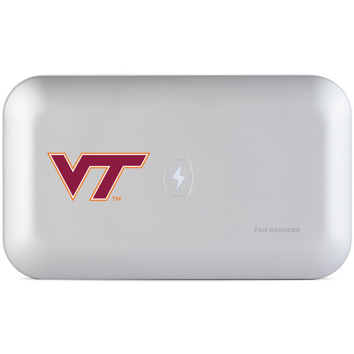 PhoneSoap UV Cleaner with Virginia Tech Hokies Primary Logo