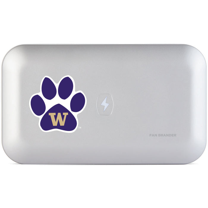 PhoneSoap UV Cleaner with Washington Huskies Secondary Logo