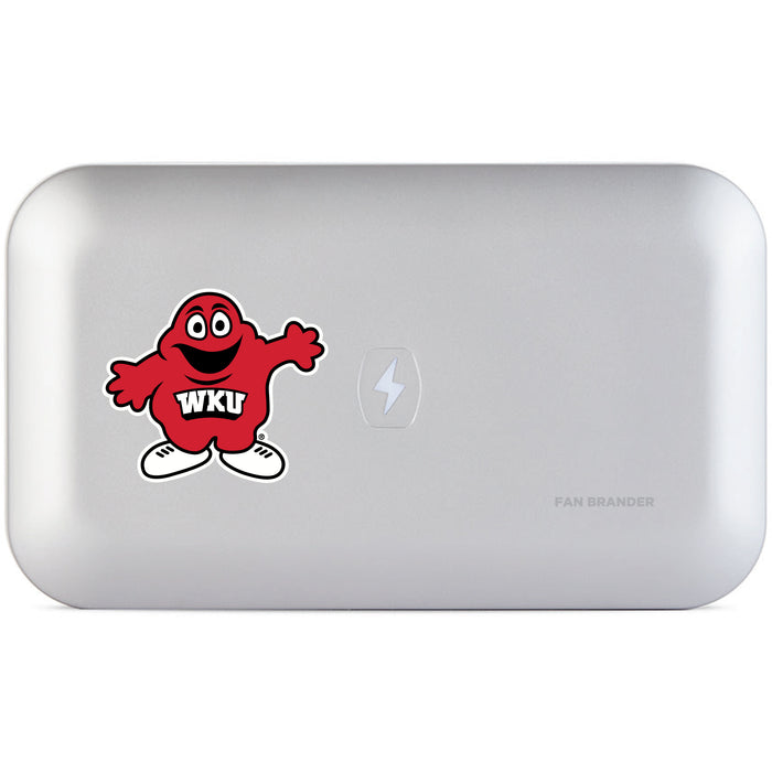 PhoneSoap UV Cleaner with Western Kentucky Hilltoppers Secondary Logo