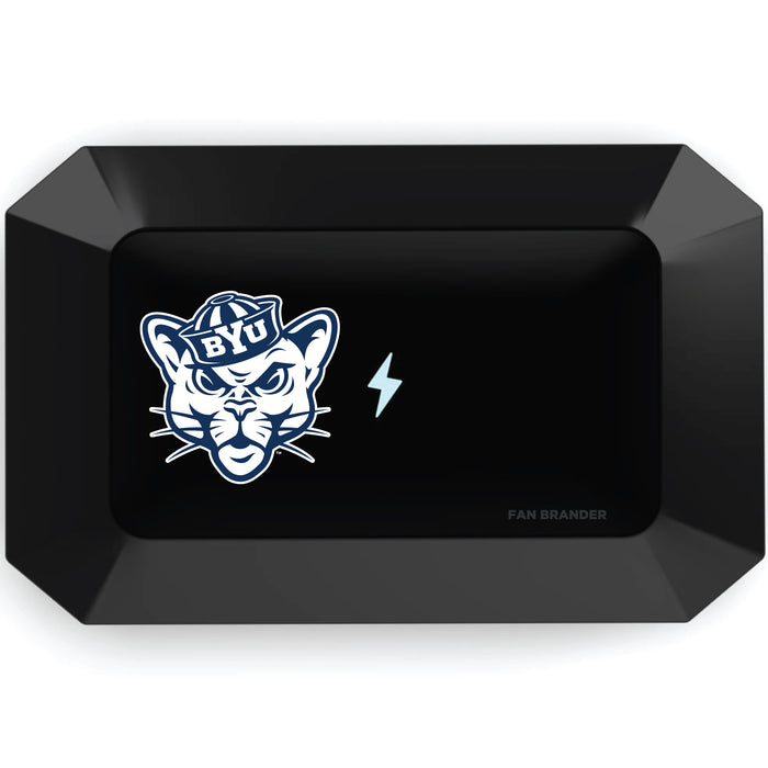 PhoneSoap UV Cleaner with Brigham Young Cougars Secondary Logo