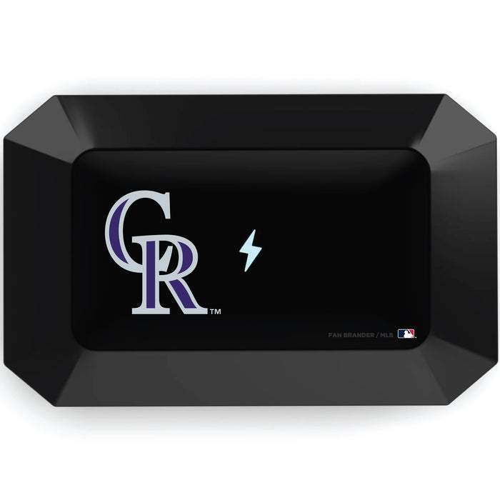 PhoneSoap UV Cleaner with Colorado Rockies Primary Logo