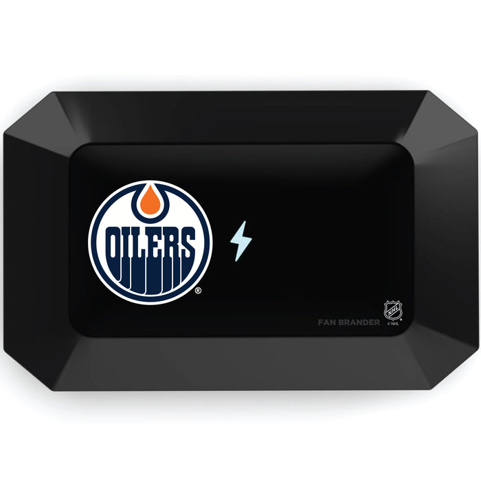 PhoneSoap UV Cleaner with Edmonton Oilers Primary Logo