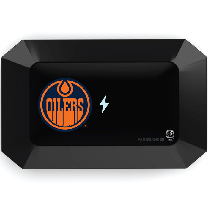 PhoneSoap UV Cleaner with Edmonton Oilers Secondary Logo