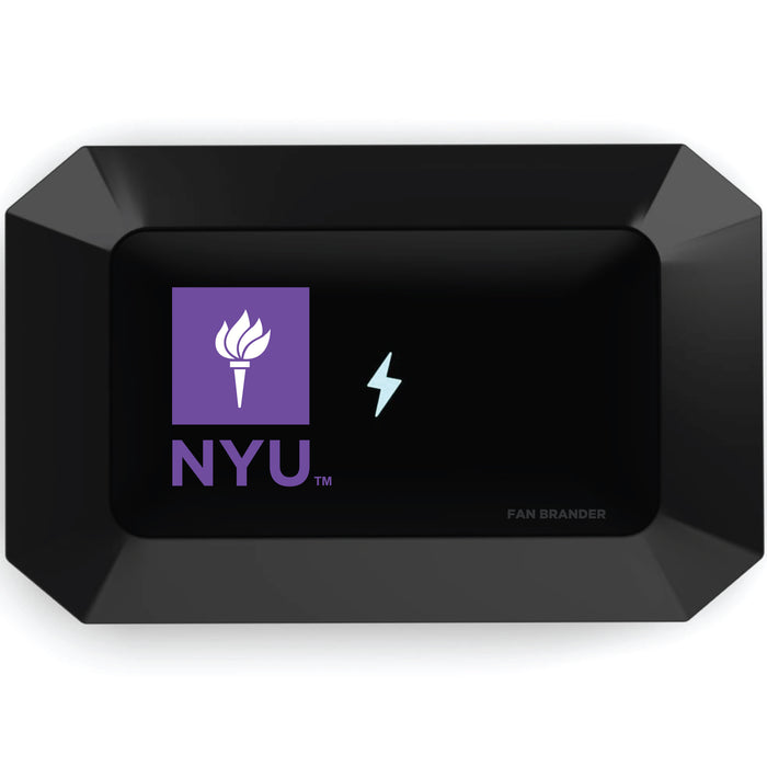 PhoneSoap UV Cleaner with NYU Primary Logo