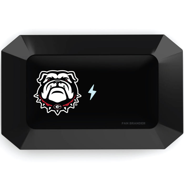 PhoneSoap UV Cleaner with Georgia Bulldogs Secondary Logo