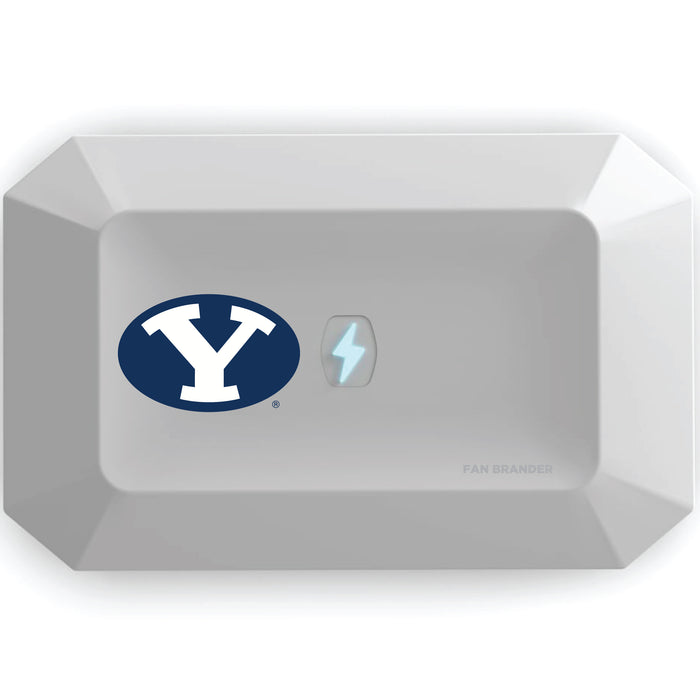 PhoneSoap UV Cleaner with Brigham Young Cougars Primary Logo