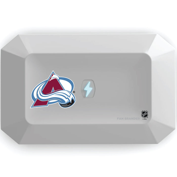 PhoneSoap UV Cleaner with Colorado Avalanche Primary Logo