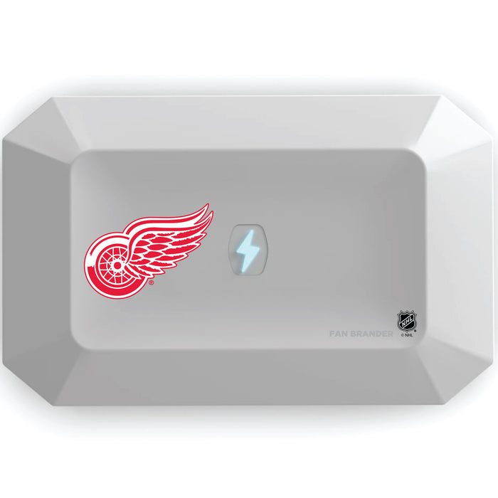 PhoneSoap UV Cleaner with Detroit Red Wings Primary Logo