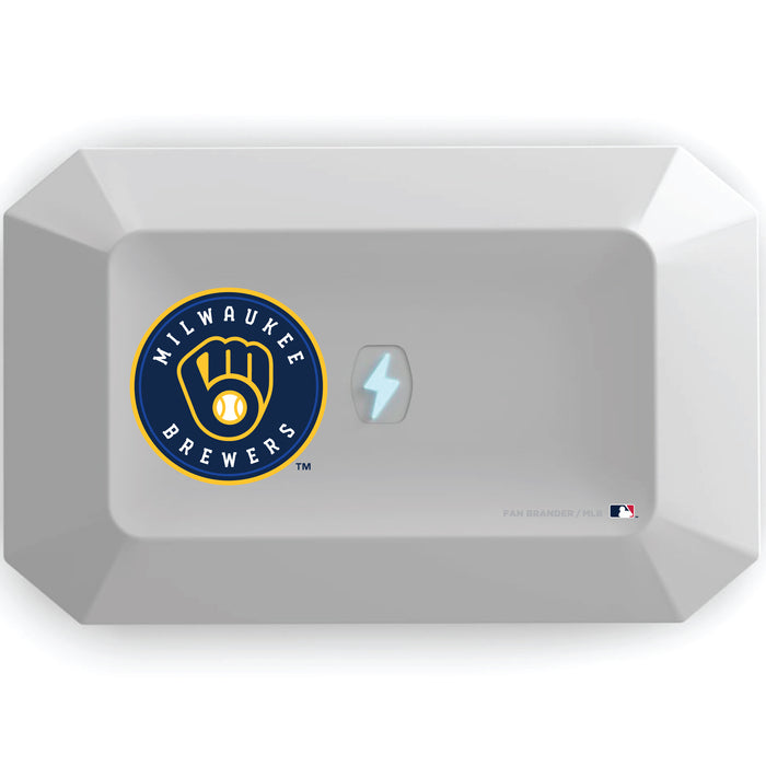 PhoneSoap UV Cleaner with Milwaukee Brewers Primary Logo