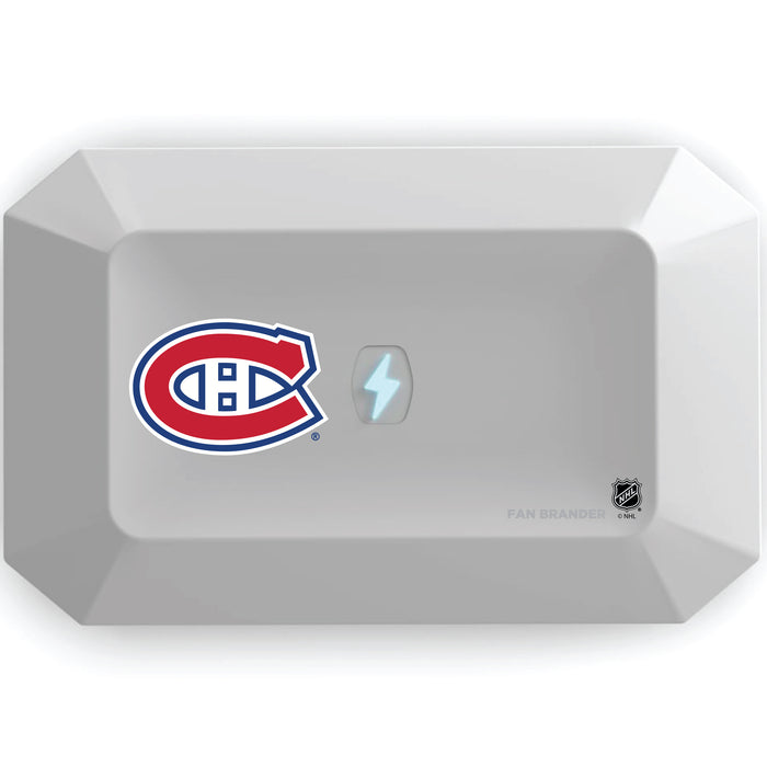 PhoneSoap UV Cleaner with Montreal Canadiens Primary Logo