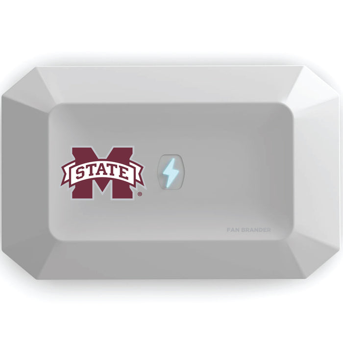 PhoneSoap UV Cleaner with Mississippi State Bulldogs Primary Logo