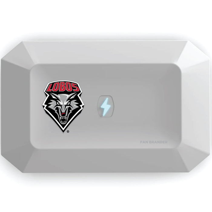 PhoneSoap UV Cleaner with New Mexico Lobos Primary Logo