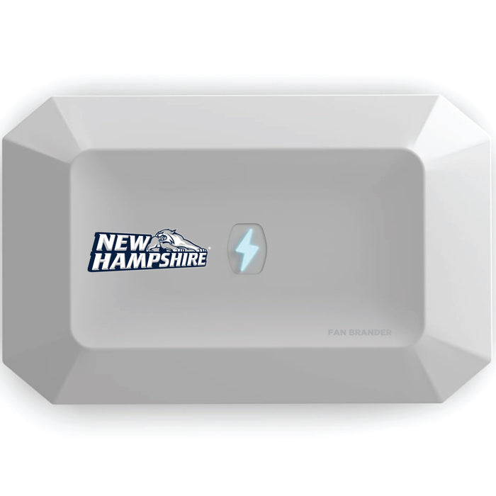 PhoneSoap UV Cleaner with New Hampshire Wildcats Secondary Logo