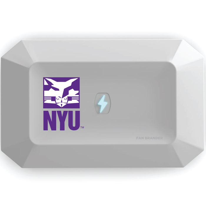 PhoneSoap UV Cleaner with NYU Secondary Logo