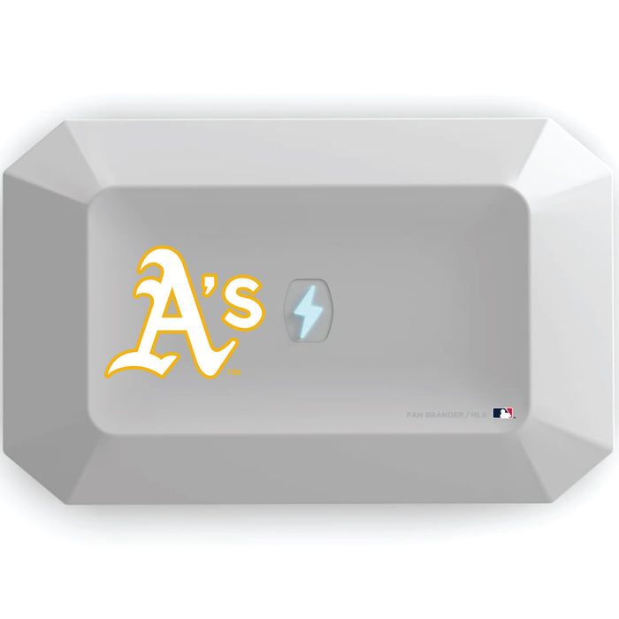 PhoneSoap UV Cleaner with Oakland Athletics Primary Logo