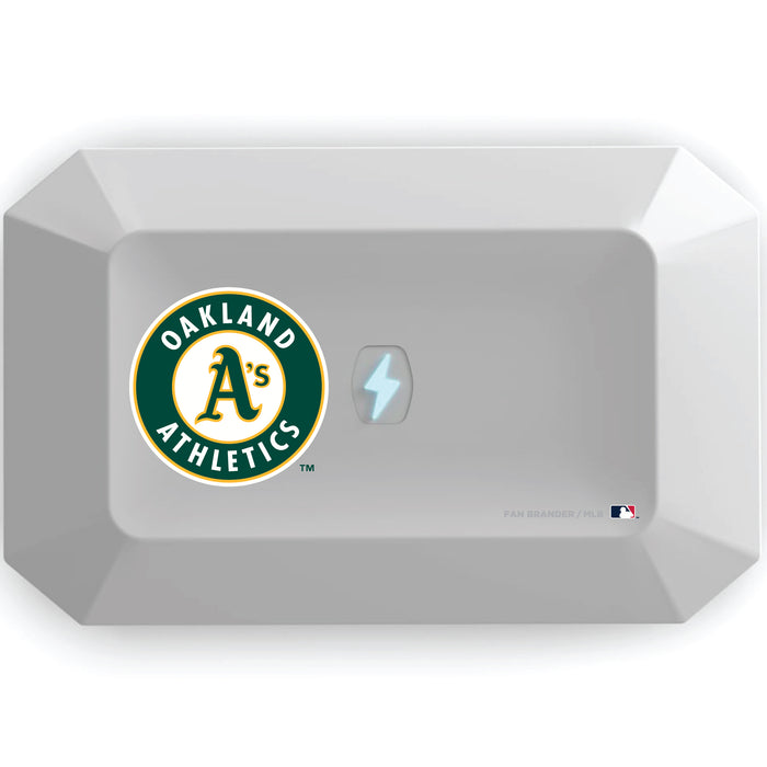 PhoneSoap UV Cleaner with Oakland Athletics Secondary Logo