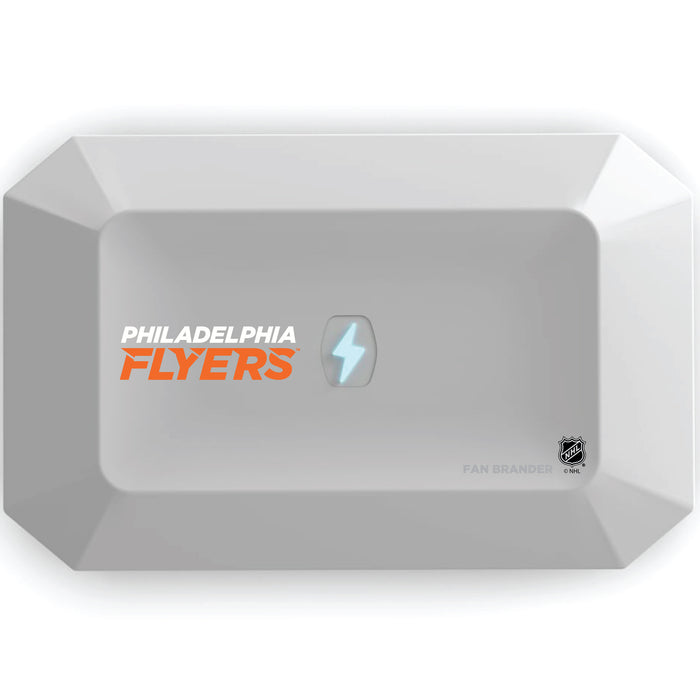 PhoneSoap UV Cleaner with Philadelphia Flyers Secondary Logo
