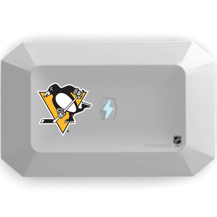 PhoneSoap UV Cleaner with Pittsburgh Penguins Primary Logo