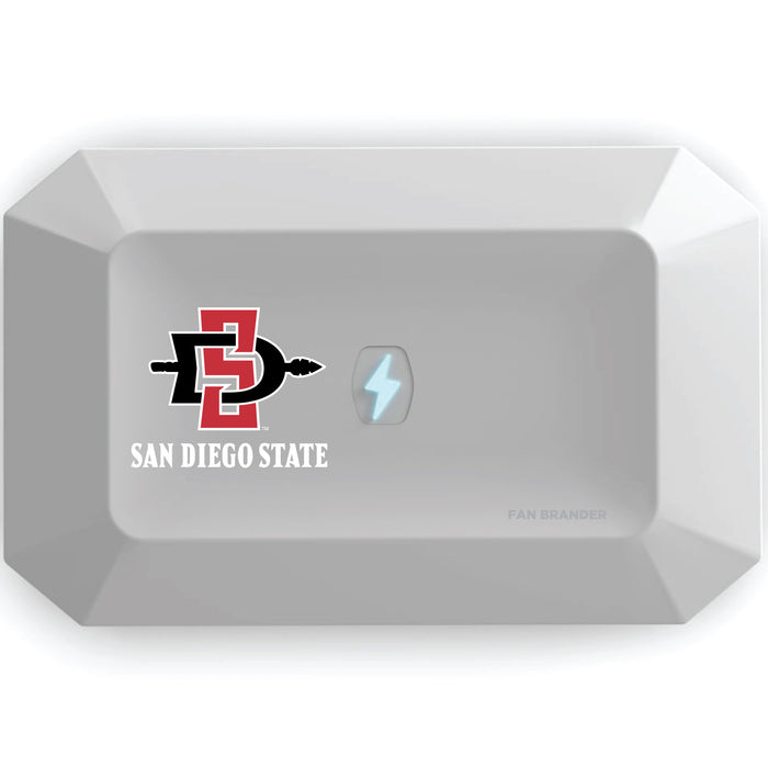 PhoneSoap UV Cleaner with San Diego State Aztecs Secondary Logo