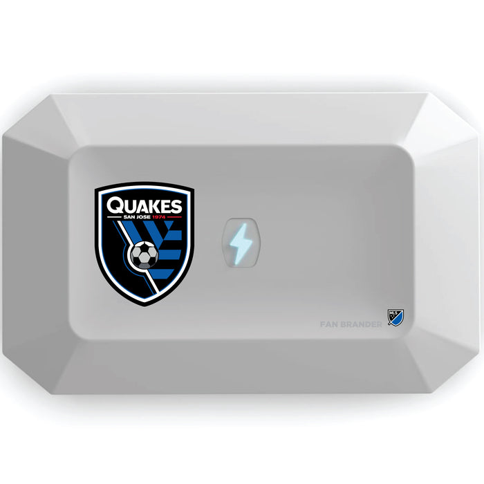 PhoneSoap UV Cleaner with San Jose Earthquakes Primary Logo