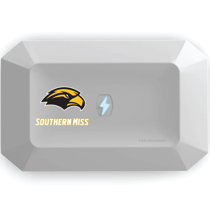 PhoneSoap UV Cleaner with Southern Mississippi Golden Eagles Primary Logo