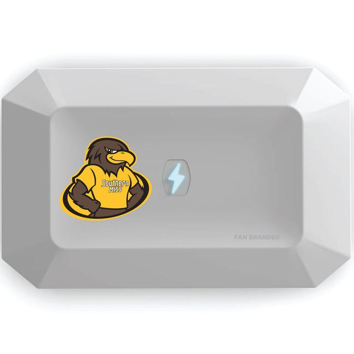 PhoneSoap UV Cleaner with Southern Mississippi Golden Eagles Secondary Logo