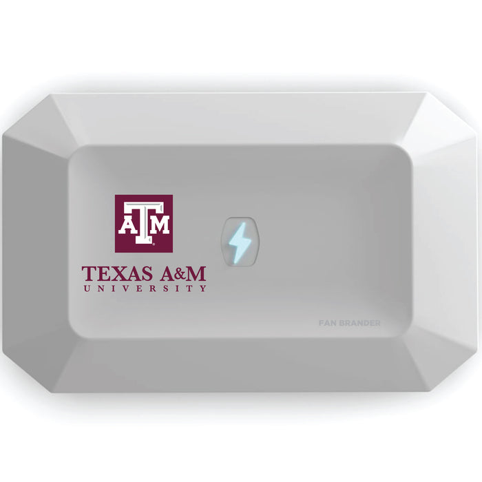 PhoneSoap UV Cleaner with Texas A&M Aggies Secondary Logo