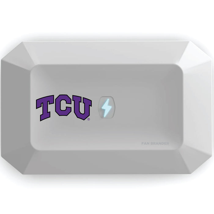 PhoneSoap UV Cleaner with Texas Christian University Horned Frogs Primary Logo