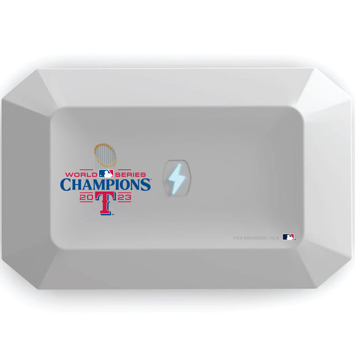 PhoneSoap UV Cleaner with Texas Rangers 2023 MLB Champs