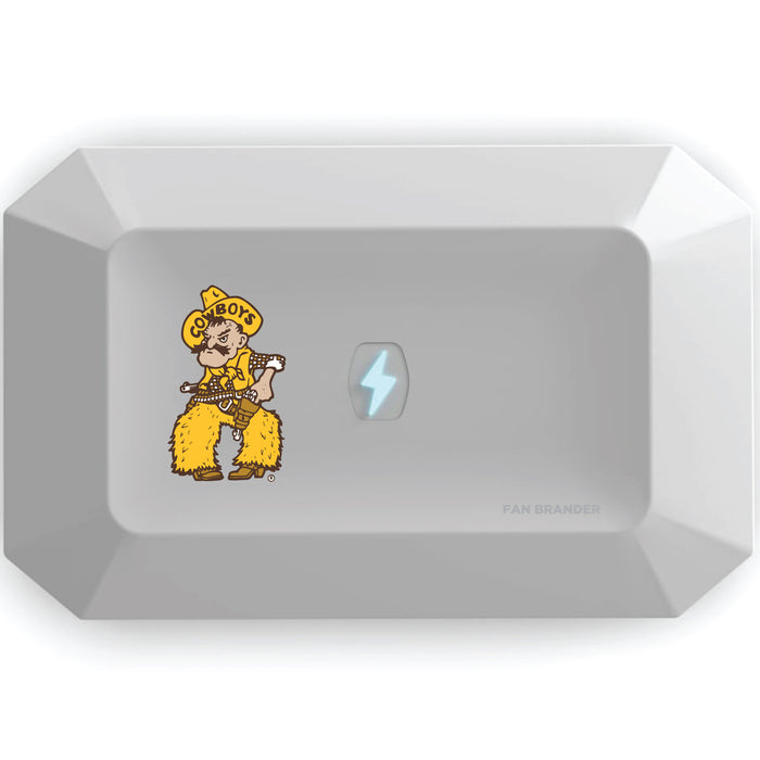 PhoneSoap UV Cleaner with Wyoming Cowboys Secondary Logo
