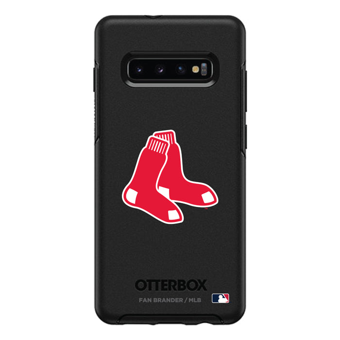 OtterBox Black Phone case with Boston Red Sox Secondary Logo