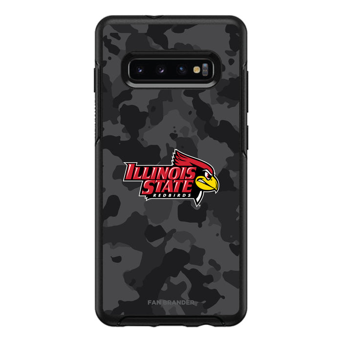 OtterBox Black Phone case with Illinois State Redbirds Urban Camo Background
