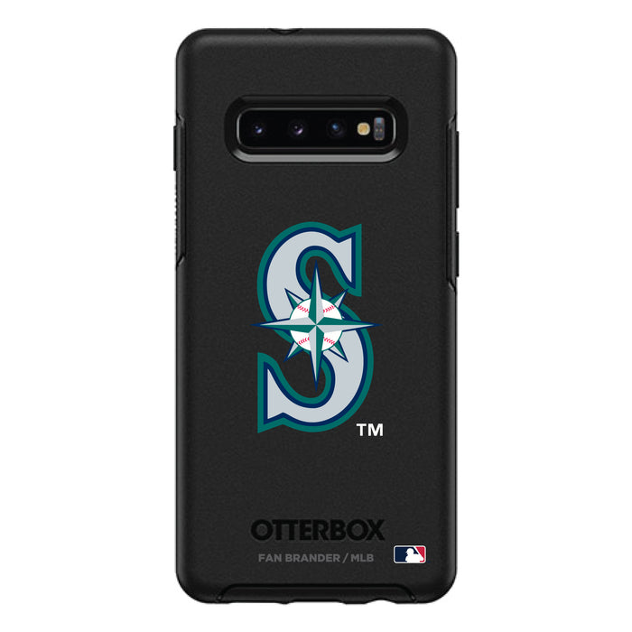 OtterBox Black Phone case with Seattle Mariners Secondary Logo