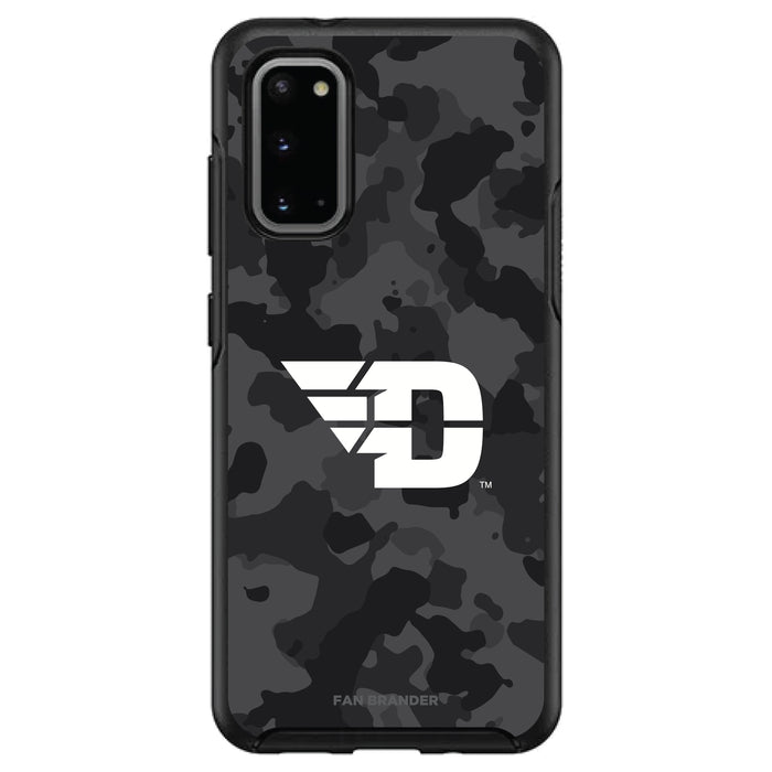 OtterBox Black Phone case with Dayton Flyers Urban Camo Background