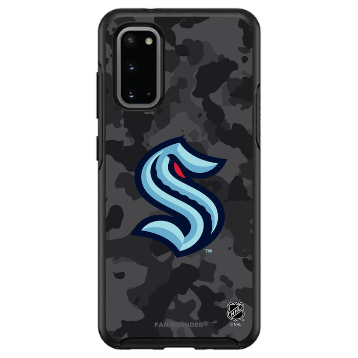 OtterBox Black Phone case with Seattle Kraken Urban Camo design